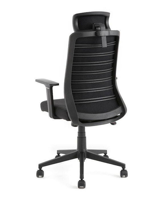 La Redoute Interieurs Office Chair with Adjustable Arms Black