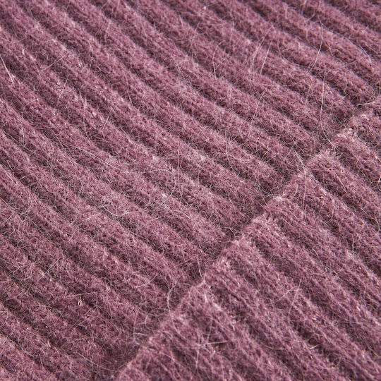 Beanie Frauen Beanie Gestrickt in Flieder Farbe 12-0356