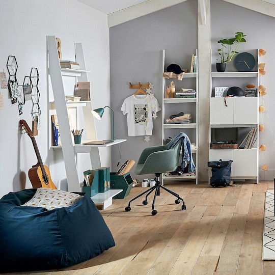La Redoute Interieurs Stuhl Büro mit Verstellbaren Armen Grün