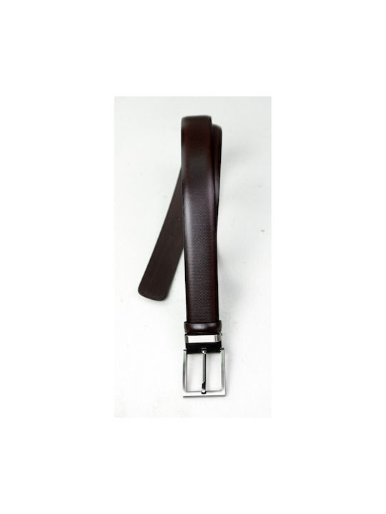 Venturi Men's Leather Belt Black