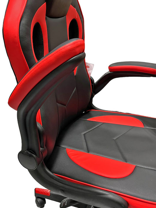 Mega Bazaar 9835 Scaun Gaming Din Piele Sintetică Roșie