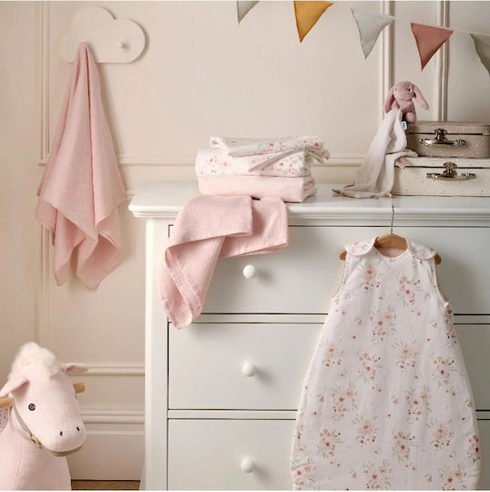 Mamas & Papas Floral Baby Sheets Set Crib Cotton Pink 70x142cm 2pcs