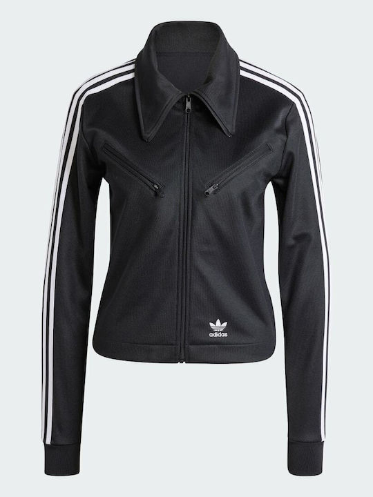 Montreal Track Top Jachetă de damă în Negru Culoare