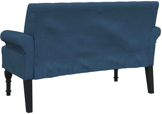 Canapea Cu Două Locuri Albastră 120x62x75,5cm