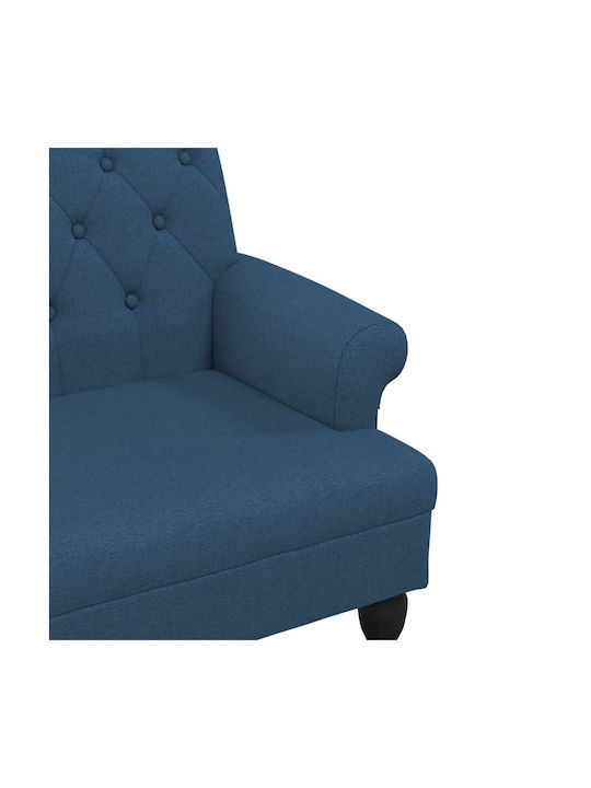 Διθέσιος Καναπές Μπλε 120x62x75.5εκ. 372126