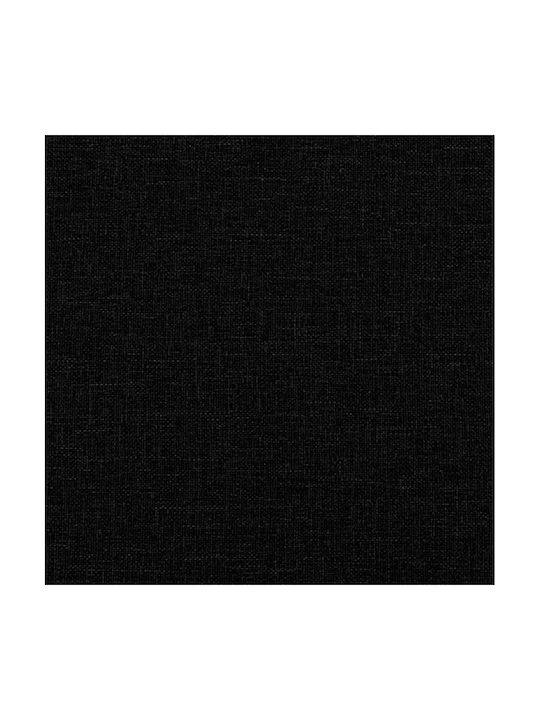 Διθέσιος Καναπές Μαύρο 120x62x75.5εκ. 372122