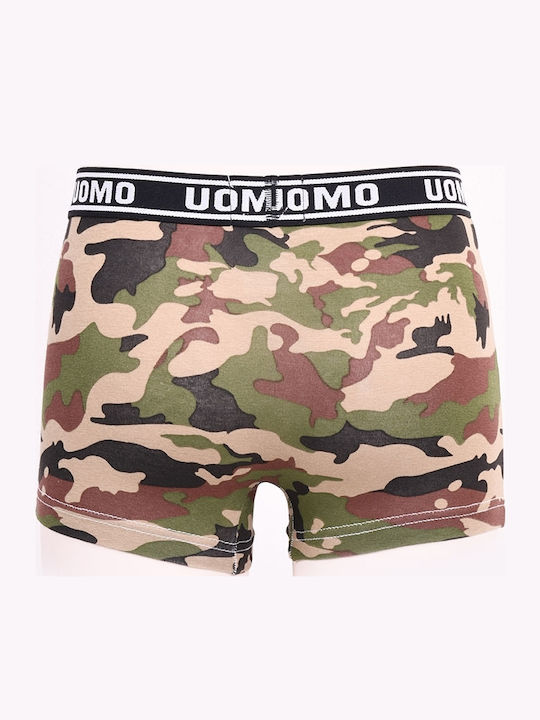 Uomo Kids' Set with Boxers Multicolored 3pcs