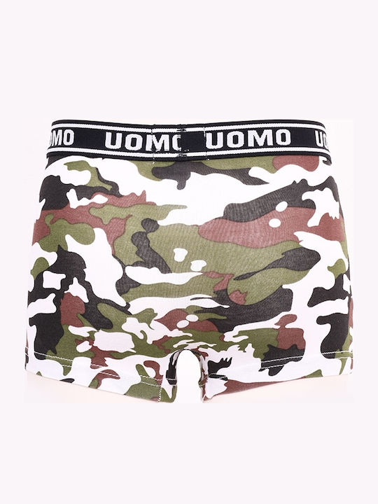 Uomo Kids' Set with Boxers Multicolored 3pcs