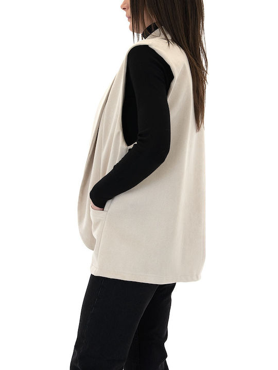 Women's Vest Beige