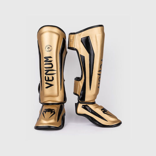 Venum Elite Schienbeinschützer Erwachsene Gold