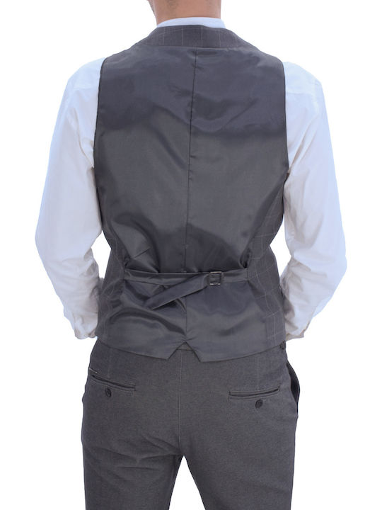 Vittorio Artist Men's Vest Gray