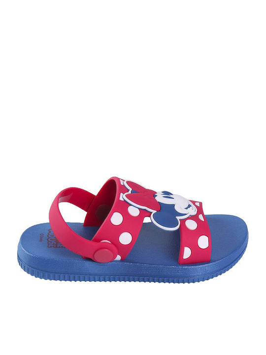Șlapi pentru copii Minnie Fuchsia