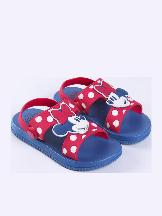 Șlapi pentru copii Minnie Fuchsia