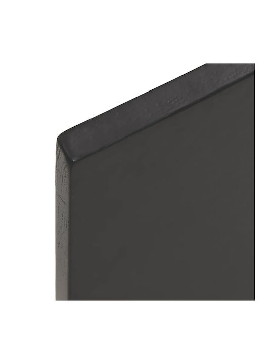 vidaXL Suprafața mesei din Lemn Masiv Gri închis 60x40x2cm 3156407 1buc