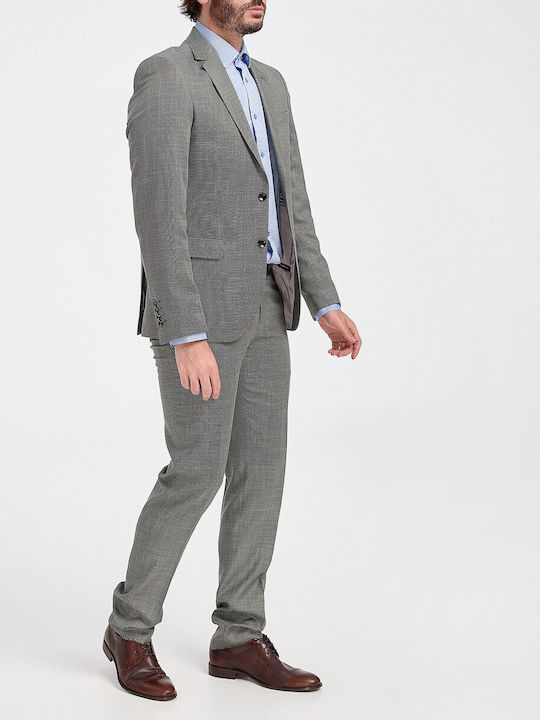 Men's Winter Suit Regular Fit Gray