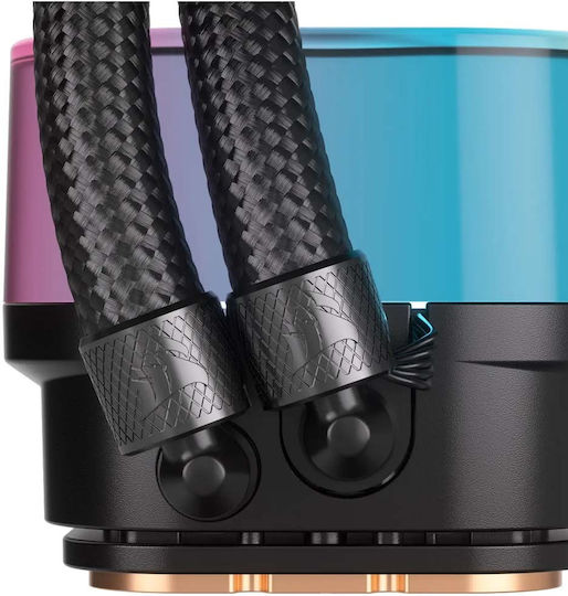 Corsair iCUE Link H100i LCD Water Cooling AIO CPU with 2 120mm Fans and RGB Lighting