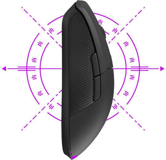 Preyon Owl Ασύρματο RGB Gaming Ποντίκι 16000 DPI Μαύρο