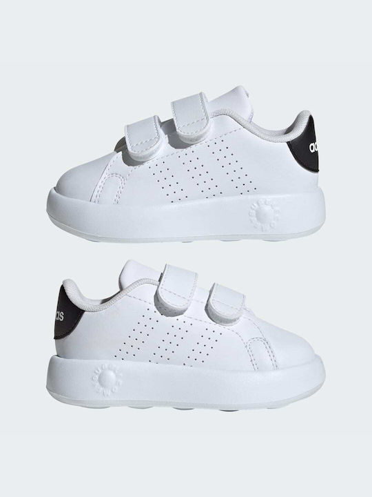 Adidas Παιδικά Sneakers Advantage με Σκρατς Cloud White