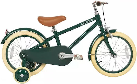 Banwood 16" Kids Bicycle City Green