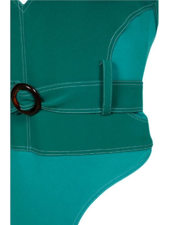 Bodysuit Basil Green