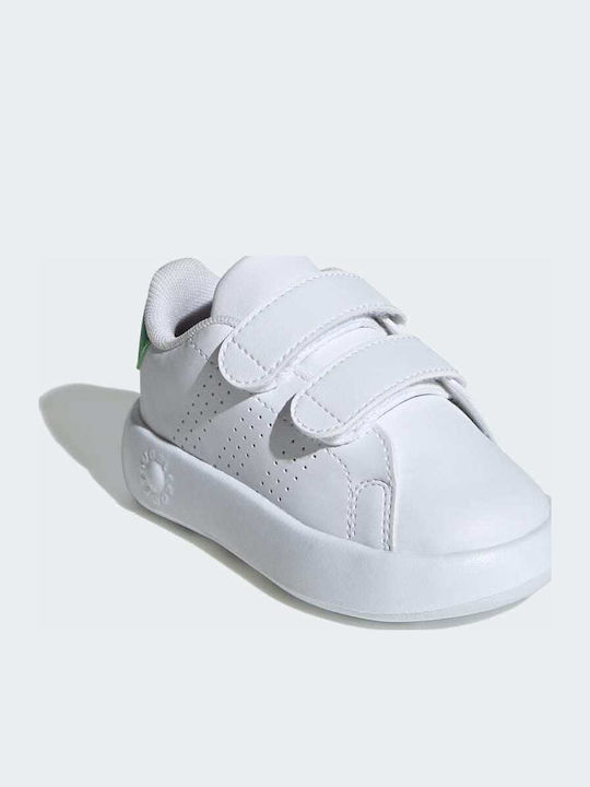 Advantage Kids Sneakers with Hoop & Loop Closure Cloud White / Green