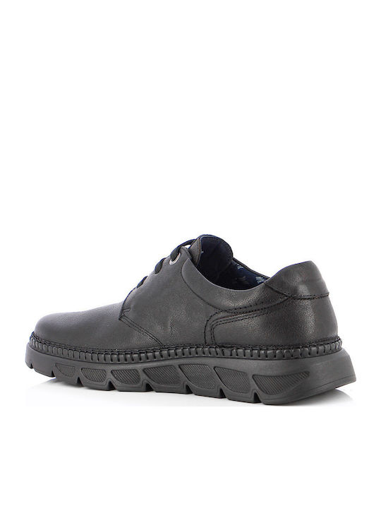 Men's Leather Casual Shoes Black