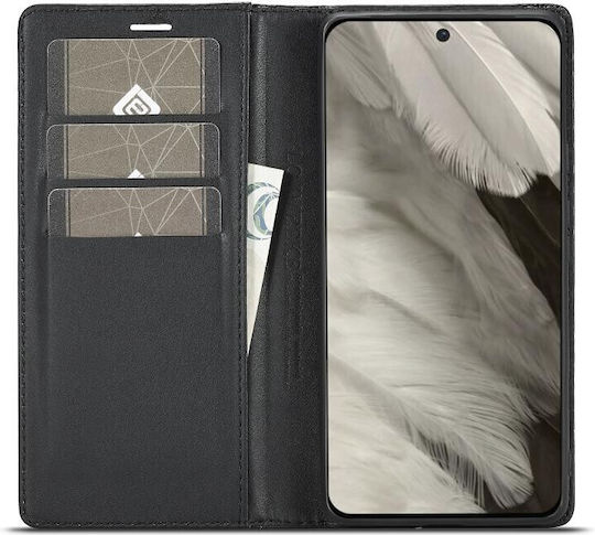 Lc.imeeke Carbon Fiber Book Μαύρο (Google Pixel 8)