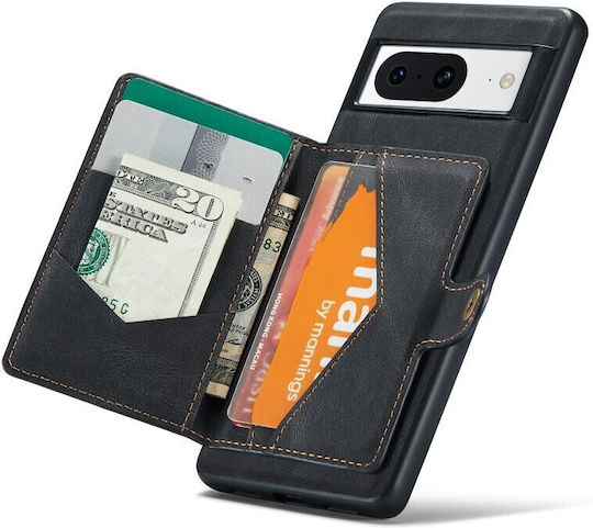 Wallet Πλαστικό Μαύρο (Google Pixel 8)