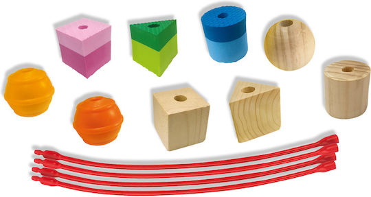 Ses Creative Βρεφικό Παιχνίδι Lacing Sensory Beads για 18+ Μηνών