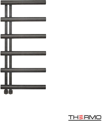 Thermo Accent Towel Rail Radiator 1000x500 Black