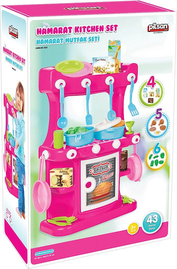 Bike Toys Bucătărie pentru copii Set de Bucătărie pentru Copii Hamarat 43buc
