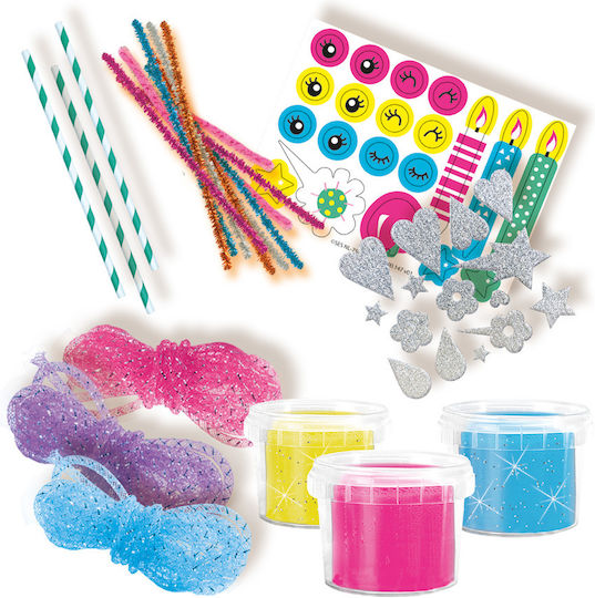 Ses Creative Knete Spiel-Set Glitter World Für Ab 3 Jahre 3 Stück