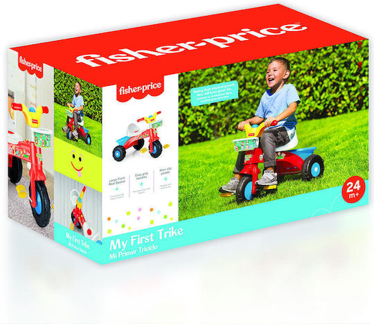 Fisher Price My First Trike Cu Spațiu De Depozitare Pentru 2+ Ani Albastru