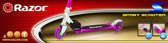 Razor Kids Scooter Foldable S Sport 2-Wheel Pink