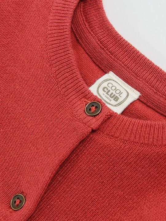 Cool Club Kids Cardigan Knitted Red