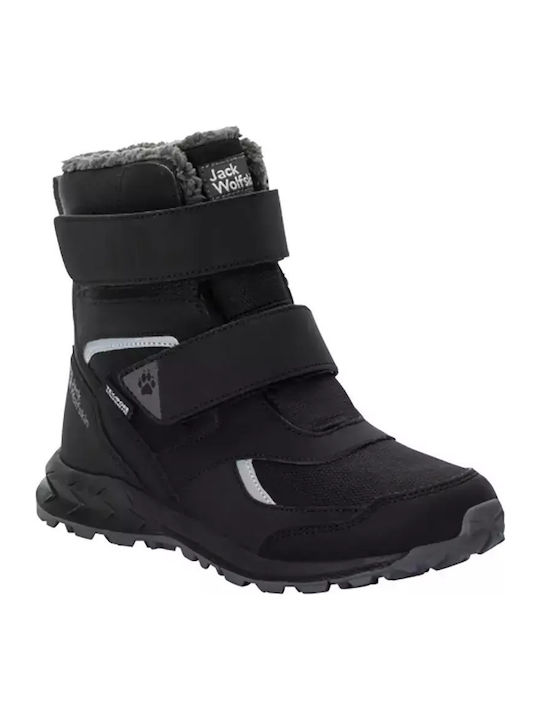 Kids Hiking Boots Woodland Waterproof Black