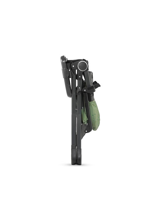 Kinderkraft Foldee Foldable Baby Highchair with Adjustable Height Green