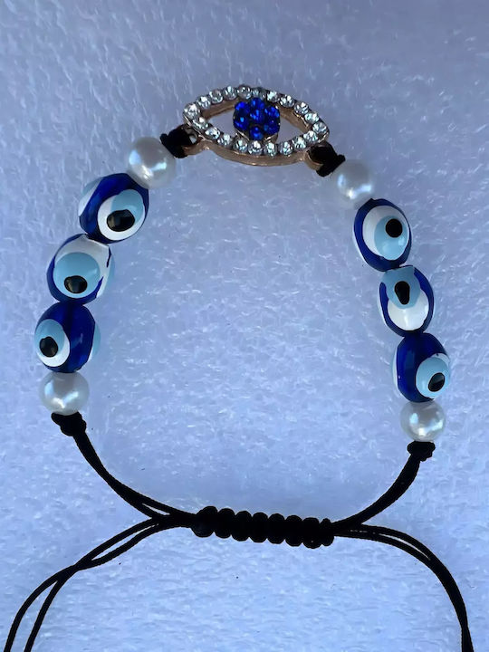 Bracelet Χειροποίητο with design Eye made of Cord