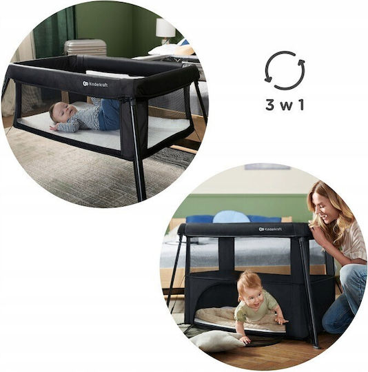 Kinderkraft Cami Park 2 Levels with Mattress White