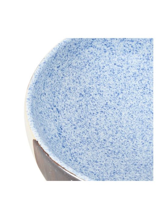 vidaXL Επικαθήμενος Νιπτήρας Κεραμικός 59x40x14cm Πολύχρωμος