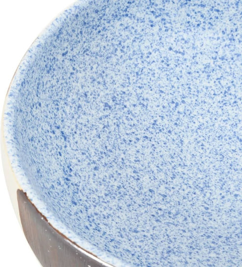 vidaXL Countertop Sink Ceramic 59x40x14cm Colorful