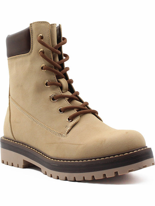 Women's Ankle Boots Beige