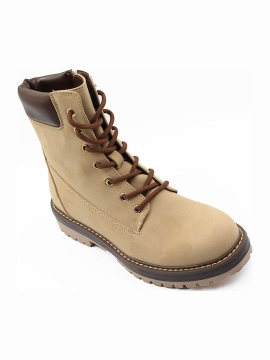 Women's Ankle Boots Beige