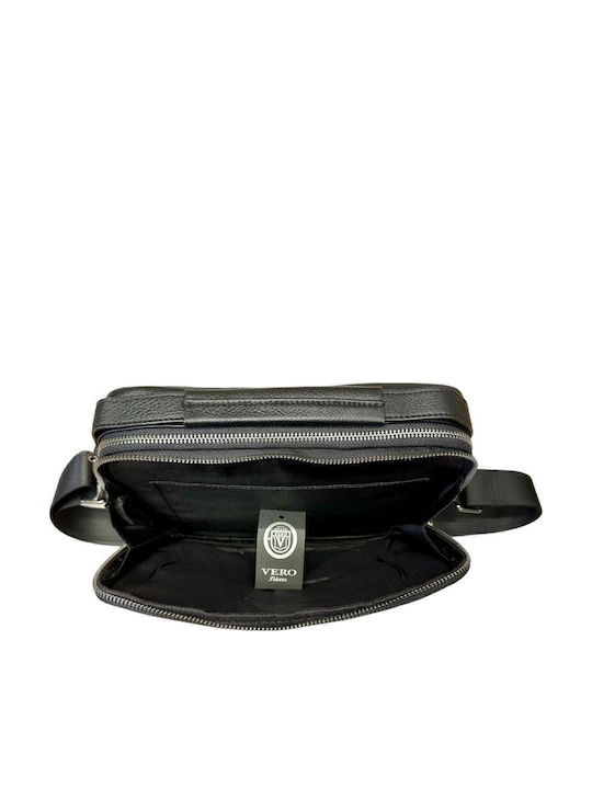 Leather Men's Bag Shoulder / Crossbody Black