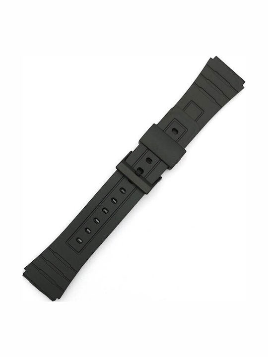 Wsshe Rubber Strap Black 20mm