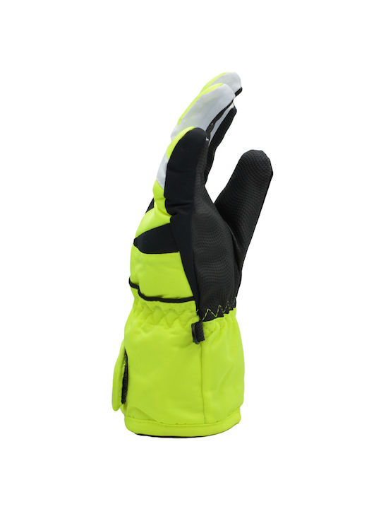 Brims and Trims Kids Ski & Snowboard Gloves Yellow
