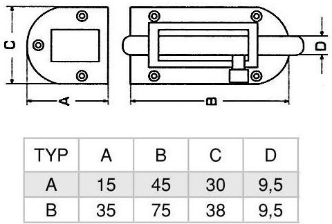 Wasi Wasi Boot-Deck-Zubehör Haken für Boote