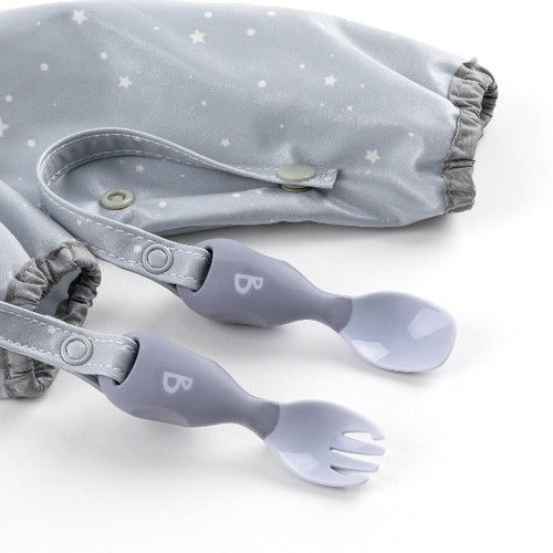 BIBaDO Baby Set mit Gabel aus Kunststoff für 6+ Monate