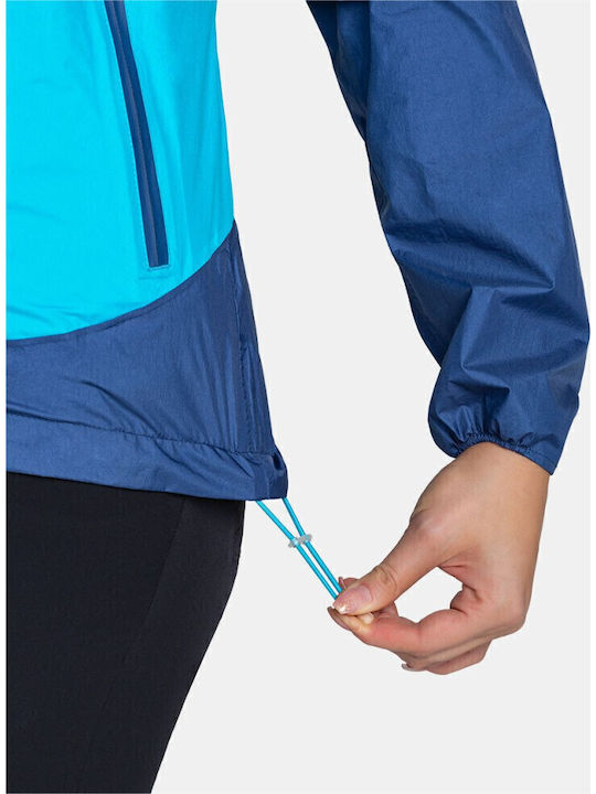 Kurz Damen Puffer Jacke Wasserdicht und Winddicht Dark Blue