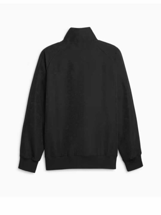 T7 Herren-Trainingsjacke Schwarz